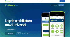 Desktop Screenshot of billeterapais.com